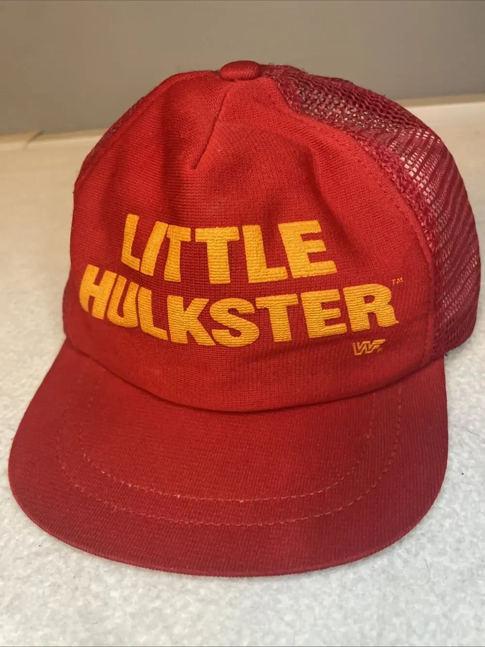 Vintage WWF Hulk Hogan Little Hulkster Hat Cap Rare 1988 Small Boys